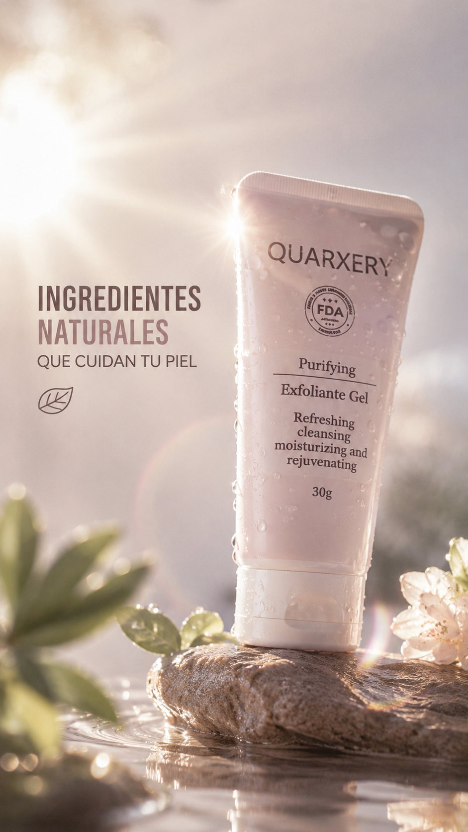 GEL EXFOLIANTE QUARXERY