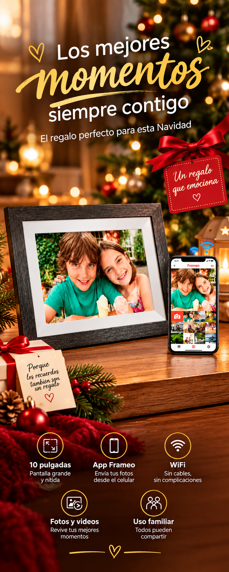 MemoFrame 10"                                                           Tus Momentos Siempre Contigo